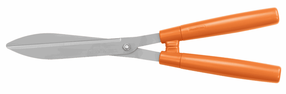 Grass and Hedge Shears with Metal Blades and Plastic Handles