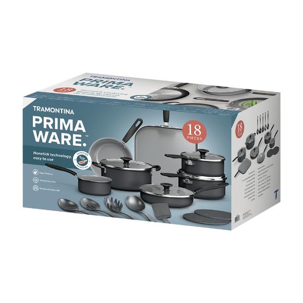 Primeware 18-Piece Grey Cookware set - Image 4