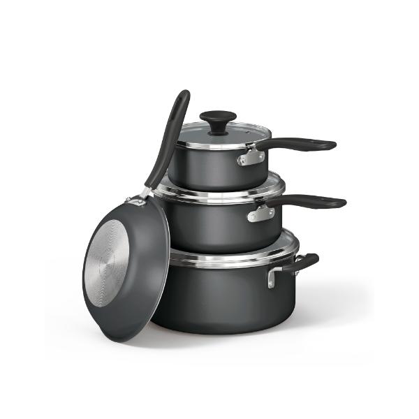 Primeware 18-Piece Grey Cookware set - Image 3