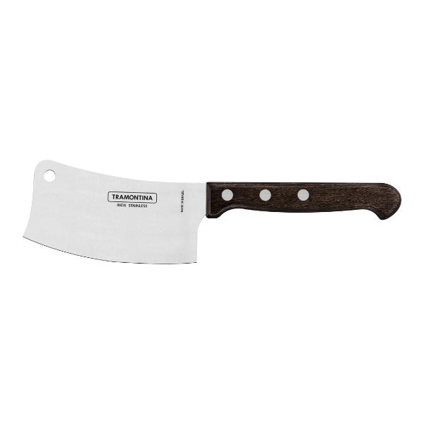 4" (10cm) Cleaver Steak Knife, Brown